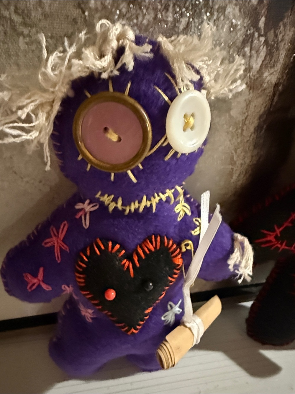 Voodoo doll set a two - Picture 2 of 4